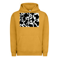 Pigment Peanut Butter distressed cowhide pattern Urban Hoodie - RanaPortraitStore