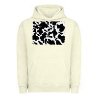 Pigment Pistachio distressed cowhide pattern Urban Hoodie - RanaPortraitStore