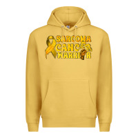 Antique Gold Sarcoma Cancer Warrior Premium Hoodie - texasbilliewilder