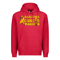 Cardinal Sarcoma Cancer Warrior Premium Hoodie - texasbilliewilder