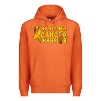 Carrot Sarcoma Cancer Warrior Premium Hoodie - texasbilliewilder