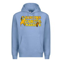 Colony Blue Sarcoma Cancer Warrior Premium Hoodie - texasbilliewilder