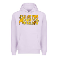 Lilac Sarcoma Cancer Warrior Premium Hoodie - texasbilliewilder