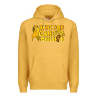 Mustard Sarcoma Cancer Warrior Premium Hoodie - texasbilliewilder