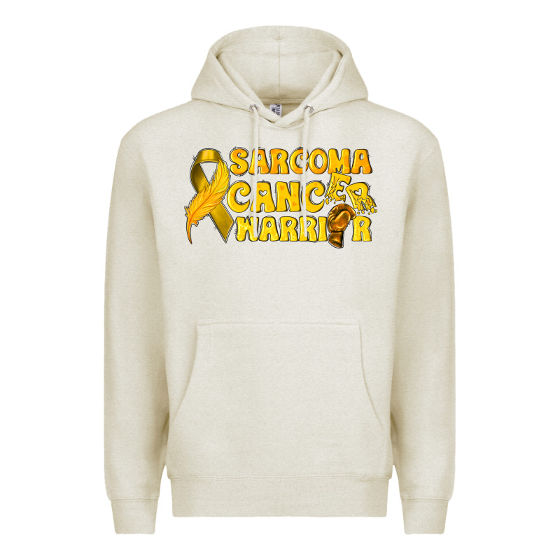 Sarcoma Cancer Warrior Premium Hoodie by texasbilliewilder | Teevron