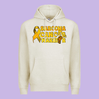 Sarcoma Cancer Warrior Premium Hoodie Designed By Texasbilliewilder