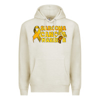 Oatmeal Heather Sarcoma Cancer Warrior Premium Hoodie - texasbilliewilder