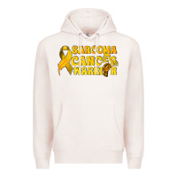 Pale Pink Sarcoma Cancer Warrior Premium Hoodie - texasbilliewilder