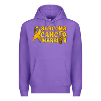 Purple Sarcoma Cancer Warrior Premium Hoodie - texasbilliewilder