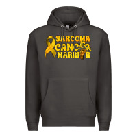 Smoke Sarcoma Cancer Warrior Premium Hoodie - texasbilliewilder