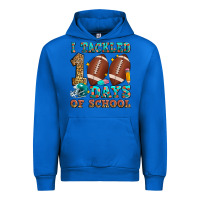 Cobalt i tackled 100 days of school american football Urban Hoodie - Zillion Design Studio