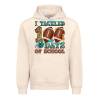 Sandshell i tackled 100 days of school american football Urban Hoodie - Zillion Design Studio