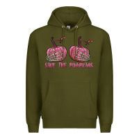 Army Green Save The Pumpkins Premium Hoodie - texasbilliewilder