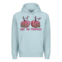 Blue Mist Save The Pumpkins Premium Hoodie - texasbilliewilder