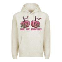 Oatmeal Heather Save The Pumpkins Premium Hoodie - texasbilliewilder
