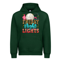 Forest Green friday night lights volleyball Urban Hoodie - Zillion Design Studio