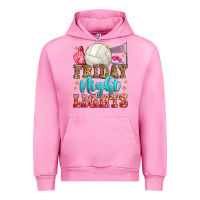 Fuchsia Pink friday night lights volleyball Urban Hoodie - Zillion Design Studio