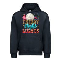 Navy friday night lights volleyball Urban Hoodie - Zillion Design Studio