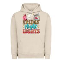 Pigment French Oak friday night lights volleyball Urban Hoodie - Zillion Design Studio