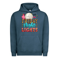 Pigment Midnight Navy friday night lights volleyball Urban Hoodie - Zillion Design Studio
