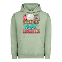 Pigment Oil Green friday night lights volleyball Urban Hoodie - Zillion Design Studio