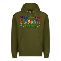 Army Green let's get one thing straight i'm not Premium Hoodie - Zillion Design Studio