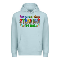 Blue Mist let's get one thing straight i'm not Premium Hoodie - Zillion Design Studio