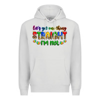 Dove Grey let's get one thing straight i'm not Premium Hoodie - Zillion Design Studio