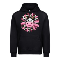 Black pink leopard sunflower cow Urban Hoodie - RanaPortraitStore