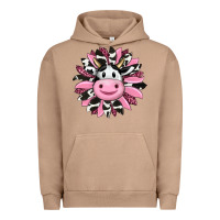 Pigment Burro pink leopard sunflower cow Urban Hoodie - RanaPortraitStore