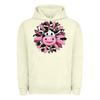 Pigment Pistachio pink leopard sunflower cow Urban Hoodie - RanaPortraitStore