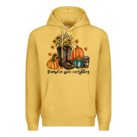 Antique Gold pumpkin spice everything Premium Hoodie - RanaPortraitStore
