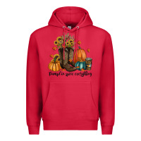 Cardinal pumpkin spice everything Premium Hoodie - RanaPortraitStore