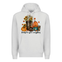 Dove Grey pumpkin spice everything Premium Hoodie - RanaPortraitStore