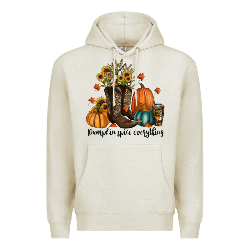 Pumpkin Spice Everything Premium Hoodie by RanaPortraitStore | Teevron