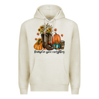 Oatmeal Heather pumpkin spice everything Premium Hoodie - RanaPortraitStore