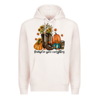 Pale Pink pumpkin spice everything Premium Hoodie - RanaPortraitStore
