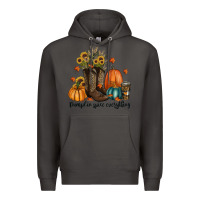 Smoke pumpkin spice everything Premium Hoodie - RanaPortraitStore