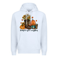White pumpkin spice everything Premium Hoodie - RanaPortraitStore