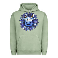 Pigment Oil Green blueberry milkshake cow sunflower Urban Hoodie - RanaPortraitStore