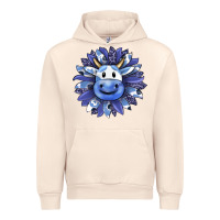 Sandshell blueberry milkshake cow sunflower Urban Hoodie - RanaPortraitStore