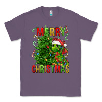 Lavender merry christmas dragon Classic Tee - FaDigitalArtStudio