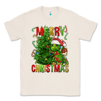 Natural merry christmas dragon Classic Tee - FaDigitalArtStudio