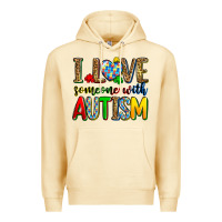 Pina Colada i love someone with autism Premium Hoodie - Zillion Design Studio