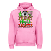 Fuchsia Pink friday night lights soccer Urban Hoodie - Zillion Design Studio