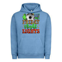 Pigment Pebble Blue friday night lights soccer Urban Hoodie - Zillion Design Studio