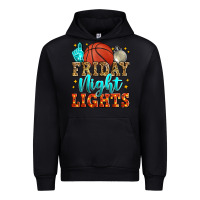 Black friday night lights basketball Urban Hoodie - Zillion Design Studio