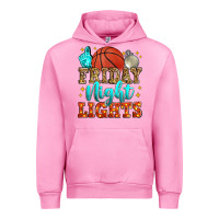 Fuchsia Pink friday night lights basketball Urban Hoodie - Zillion Design Studio
