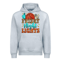 Heather Grey friday night lights basketball Urban Hoodie - Zillion Design Studio