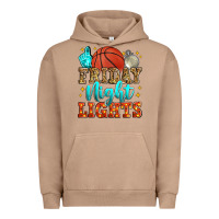 Pigment Burro friday night lights basketball Urban Hoodie - Zillion Design Studio